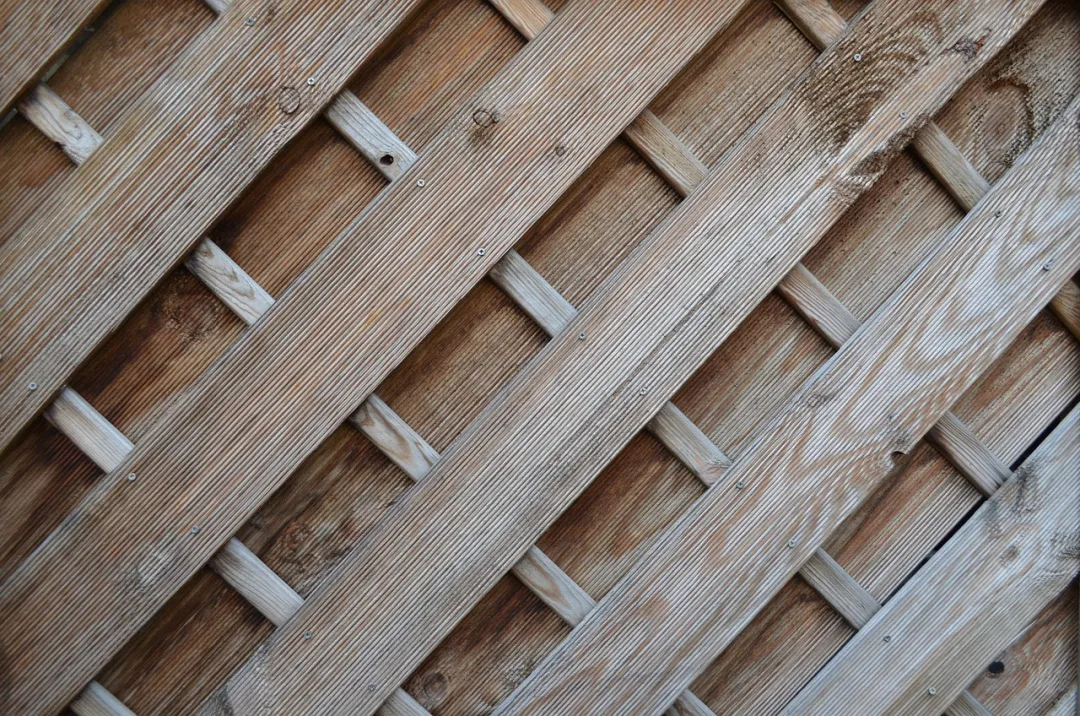 płot panelowy drewniany